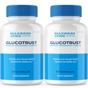 rize laboratorier - Glucotrust supplement kapsler, Advanced Balance Max Formel Complex Blend Edge (120 kapsler)