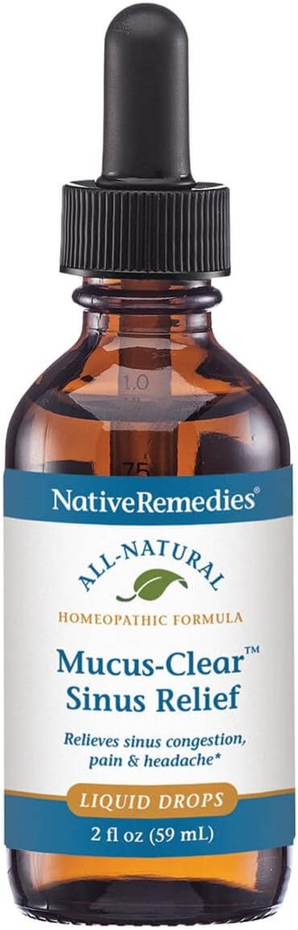 Native retsmidler Mukus- Clear Sinus Relief