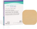 ConvaTec DuoDERM Extra Thin Control Gel Formel 4 "x4" Hydrocolloid Steril Klædning til Overfladiske Sår, Lav Friktion, Latex- Free, Vandtæt, Square, Beige, 10kt Box