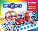 Snap Circuits Jr. SC- 100 Electronics Exploration Kit, Over 100 Projekter, Full Color Project Manual, 28 Dele, STEM Educational Toy for Kids 8 +