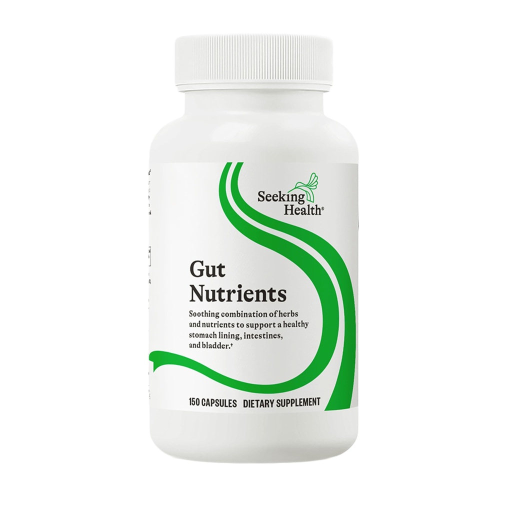 Optimal GI- 124; Glutamine- Free Supplement - 124; Gastrointestinal og fordøjelsesstøtte - 124; Søg sundhed (150 kapsler) - 124; 30 Servering