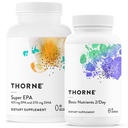 THORNE - Wellness Essentials Bundle - Omega-3 & Multivitamin Combo - Super EPA & Basic Nutrients 2 / dag - 30 Servere