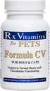 Rx Vitaminer Formel CV for hunde & katte - Kat og hund hjerte sundhed - Feline & Canine hjerte support - 90 ct