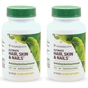 Yngre Ultimate Hår, Hud og Nails nogensinde 124; 2000 mcg Biotin + Essential CoFactors