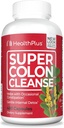 Sundhed Plus Super Colon Cleanse: 10- Day Cleanse -Detox124; 12 Cleanses, 480 Greve (Pakke kan variere)