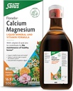 Floradix Calcium Magnesium Flydende Mineral & Vitamin Formel - Knoglemasse Support med Calcium, Magnesium, Vitamin D & Zink - Vegetar & Non- GMO - 16,9 fl oz