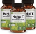 DailyNutra Herbal T Mænds Health Formel Supplement for Endurance, Vitality, og sund aldring - med KSM- 66 Ashwagandha, Tongkat Ali, Tribulus, Eleuthero, & Horny Goat Weed (3- Pack)