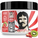 Old School Labs Ultimate 2 Stage Pre Workout for Explosive Energy, Massive Pumps & Focus - Fortræning for mænd og kvinder - Natural Pre Workout Powder med Aminosyrer, 250 mg koffein, Jordbær Kiwi