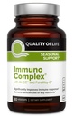 Quality of Life Immuno Complex – Includes AHCC Mushroom Extract, Vitamin C, Vitamin D3, Copper, Zinc