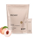 ProMix Nutrition Debloat Prebiotics and Probiotics, Bloating Relief for Women, Gut Rense Detox for mænd og immunforsvar - White Peach - 30 Servering (Pack of 30)