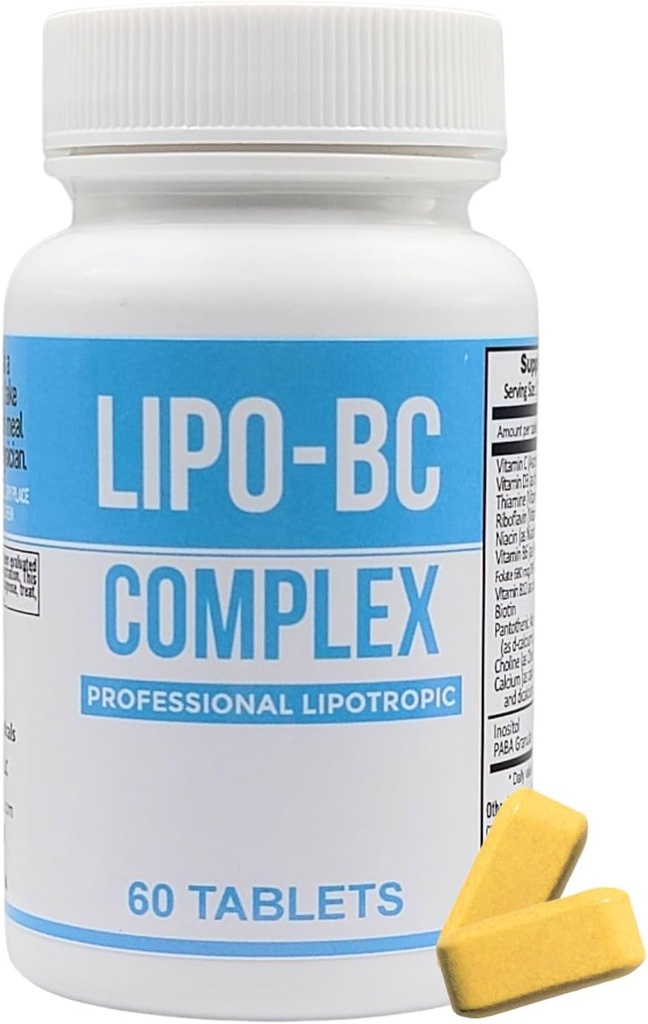 Lipo- BC Complex, Lipo BC (60 tabletter) Fremstillet af Legere Pharmaceuticals for ES Global