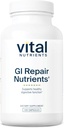 Vital Nutrients GI Repair Nutrients against 124; Leaky Gut Capsule med L Glutamin og N-Acetyl Glutine 124; fordøjelsesenzymer supplement til støtte Gut Sundhed og fordøjelse