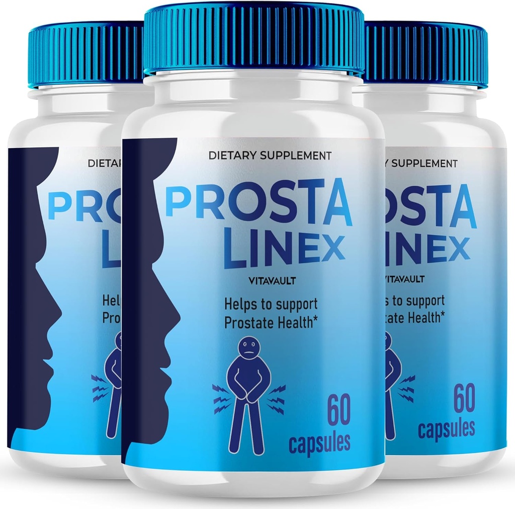Prosta Linex kapsler, Prosta Linex Prostata sundhed supplement piller - Ekstra styrke, ProstaLinex understøtter prostata varme alle naturlige formel, Prosta Linex kapsler anmeldelser (3 Pack)
