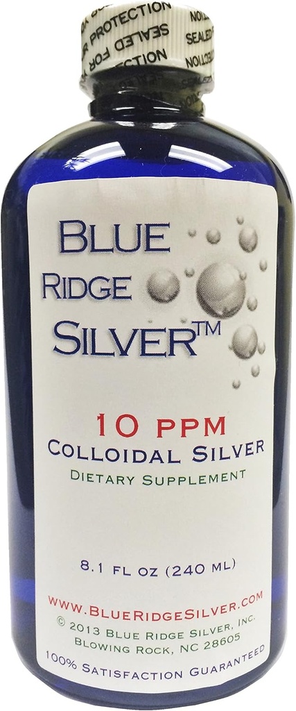 10 ppm 8 oz kolloid sølv naturlige immunforsvar sundhedstillæg