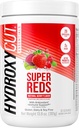 Hydroxycut Essentials Super Reds • 124; Superfood Powder • 124; vitamin C & Zink til immunforsvar • 124; Probiotika • 124; 26 Superfood Blend • 124; Soja, Gluten og Dairy Free (32 Servere)