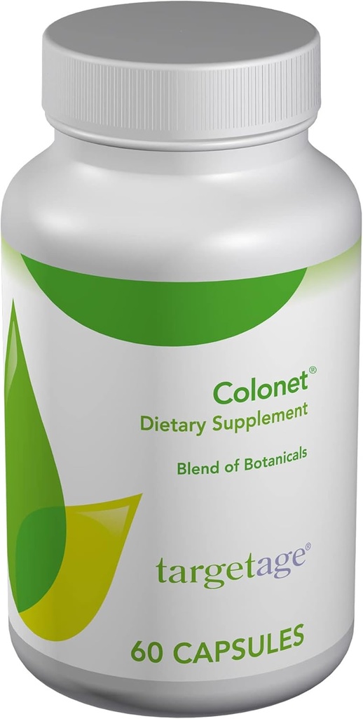 Targetage ® af Maison BelJanski ® - Colonet ™ Kosttilskud - Colon Cleanse & fordøjelsessygdomme - 60 kapsler