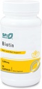 Klaire Labs SFI Health 5000mcg biotin piller - høj potens biotin supplement - Vitamin involveret i hud og hår ernæring - Corn- Free, Small, Easy- to- Swallow Hypoallergene piller (90 Caps)