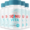 rize labs Sonu Vita Dietary Supplement, Hearing Support Formula, Maximum Strength Capsules, Supports Healthy Life - Pack of 5(300 Capsules)