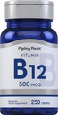 Piping Rock Vitamin B12 B12 124; 500 mcg