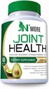 N 'More Avocado Soybean Unsaponifiables Joint Health Supplement 400 mg, Non- GMO, Dairy, Gluten & Shellfish Free, 60 Day Supply, One Capsule Per dag