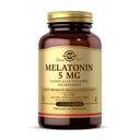 Solgar Melatonin 5 mg, 120 Nuggets - Hjælper med at fremme afslapning og hvile - Klinisk Studerede Melatonin - Vegan, Gluten Free, Dairy Free, Kosher - 120 Servere