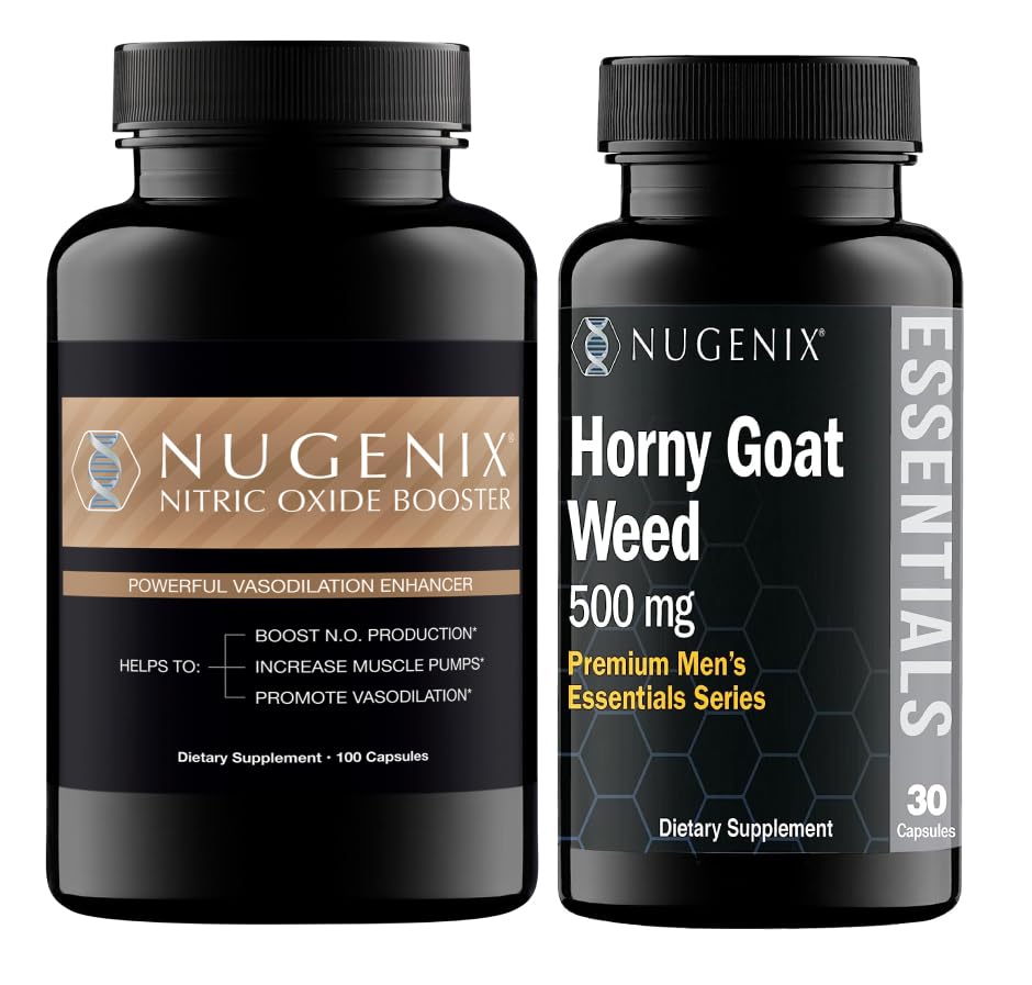 Nugenix nitrogenoxid Booster og liderlig ged Weed Kosttilskud til mænd