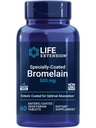 Life Extension Special- Coated Bromelain, Ananas Uddrag, Fælles Sundhed, Fælles Komfort, Vegetarisk, Gluten- Free, Non- GMO, 500 mg, 60 enteric- Coated Tablets