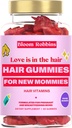 Hår Gummy Prenatal Vitaminer til kvinder Graviditet med vitamin B6 - Pre Natal Multivitamin til kvinder & folsyre - 60 Prenatal Hår Gummier med folinsyre (1Pack)
