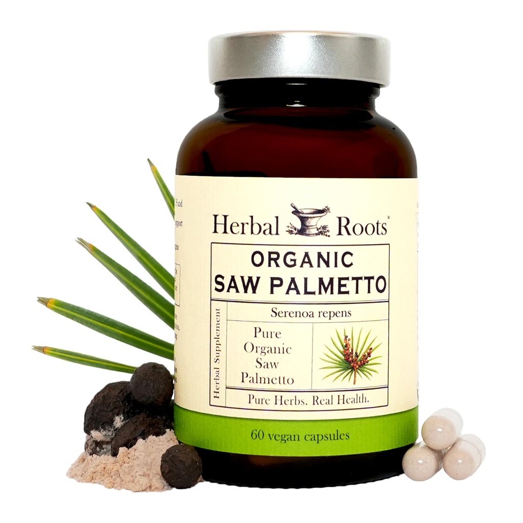 Urteudtræk Organic Saw Palmetto Kapsler