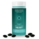 Iwi Life Heart Omega-3, 60 Softgels (30 Servere), Vegan Plant- baseret Alger Omega Fedtsyrer + EPA, Heart Health Support Kosttilskud, Krill & Fish Oil Alternative, Ingen Fishy Eftersmag