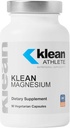 Klean ATHLETE Klean Magnesium Mezzogiorno 124; Understøtter Evne til at producere og udnytte energi (ATP), Kontrakt og slappe muskler og forbedrer inddrivelse tid * Note 124; NSF Certified for Sport Mezzogiorno 124; 90 Vegetariske kapsler