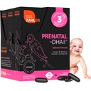 Zahler Prenatal Vitamin med DHA & Folate - DHA kosttilskud & Prenatal Multivitamin til mor og barn - Kosher Prenatal DHA Prenatal Vitaminer med jern, Pre Natal Softgels (180 Greve (pakke med 1))
