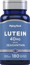 Piping Rock Lutein og Zeaxanthin Supplement Note 124; 40 mg