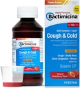 Baktimicina Host & Cold Liquid - Expectorant and Decongestant - Age 18 and Up - 4 Fl OZ