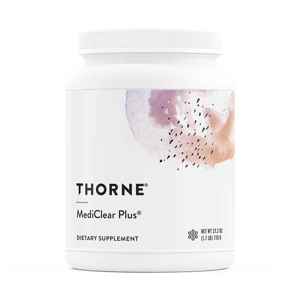 THORNE - MediClear Plus - Foundational Support, Eliminate Environmental and Dietary Toxins * - Rice and Pea Protein- Based Drick Powder med en komplet Multivitamin- Mineral Profil - 27,2 Oz