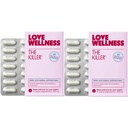 Love Wellness The Killer Buddy 124; Boric Acid Vaginal Suppositbles Buddy 124; Balancer pH & Understøtter Odor Control, en sund vaginal Balance og Miljø Buddy 124; Fast- Fungerende & Fragrance- Gratis Buddy 124; Gentle & Effektiv Buddy 124; 28 Ct