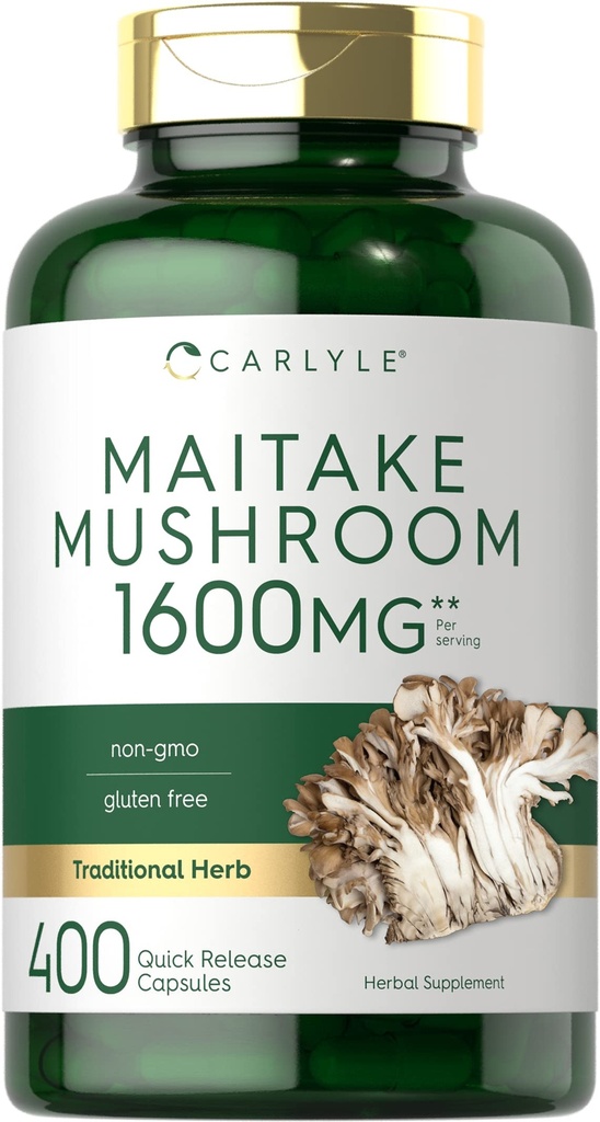 Carlyle Maitake Mushroom Capsules Name 124; 1600mg