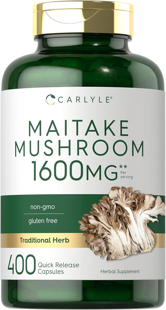 Carlyle Maitake Mushroom Capsules Name 124; 1600mg
