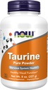 NOW Foods Supplements, Taurine Pure Powder, Nervous System Health*, Amino Acid, 8-Ounce