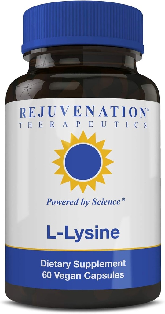 Foryngelsesterapeutik - L- Lysin, understøtter sund hud (60 Vegankapsler, 500 mg)