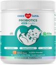Probiotika til katte - 4.23oz / 120g pulver - Kat Probiotika og fordøjelsesenzymer, Probiotika pulver, fremmer sund mave og fordøjelse