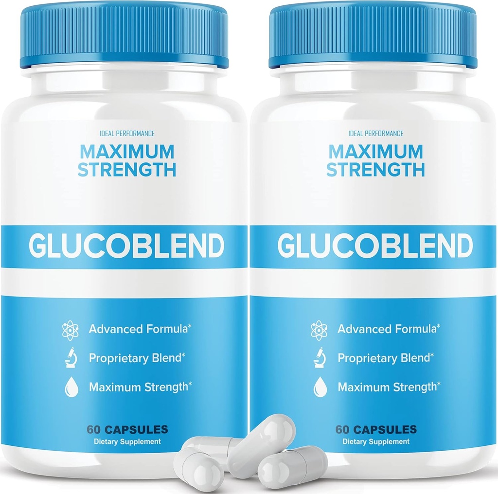 IDEAL YDEEVNE (2 stk.) Glucoblend kapsler Supplement piller (120 kapsler)