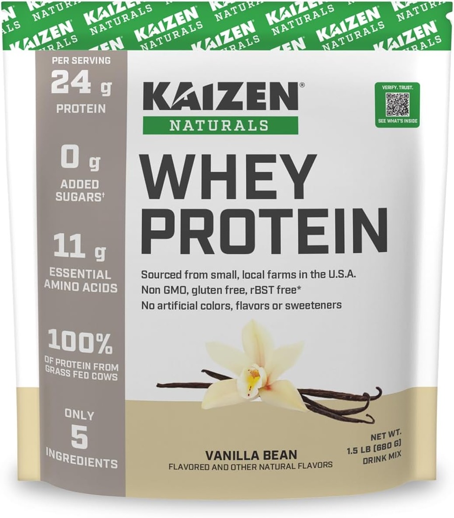 Valleprotein 124; vanille 124; 24g protein 124; Græs fodret med 124; Ingen kunstige ingredienser; 124; 5 Ingredienser; 124; Tilfredsstillende Hunger; 124; Se testresultaterne; 124; Ingen Tilføjet Sukker; 124; Gluten Free Mear 124; Non GMO Mear 124; 1.5lb Mear 124; 21 portioner