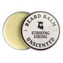 Striking Viking Beard Balm for Mænd - Leave in Beard Conditioner - Styling Balm Lavet med naturligt afledte Beard Butter, Argan & Jojoba Oliils (2 Ounce (Pack of 1), Uduftende)