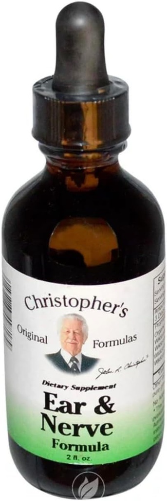 Christopher 's Original Formulas Ear and Nerve Extract, Nervesystemet Support, 2 fl oz - Pack of 2