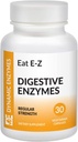 Eat E-Z (30 Count) Digestive Enzymes for Gut Health; Anti-Bloating; Digestive Enzyme for Immune Support