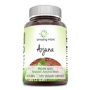 Amazing India Arjuna (Made with Natural Arjuna) 500 Mg Supplement Note 124; Vegetariske Kapsler Note 124; Non- GMO Note 124; Gluten- Free Note 124; Made in USA (1 Pack Note 124; 120 Tæl)