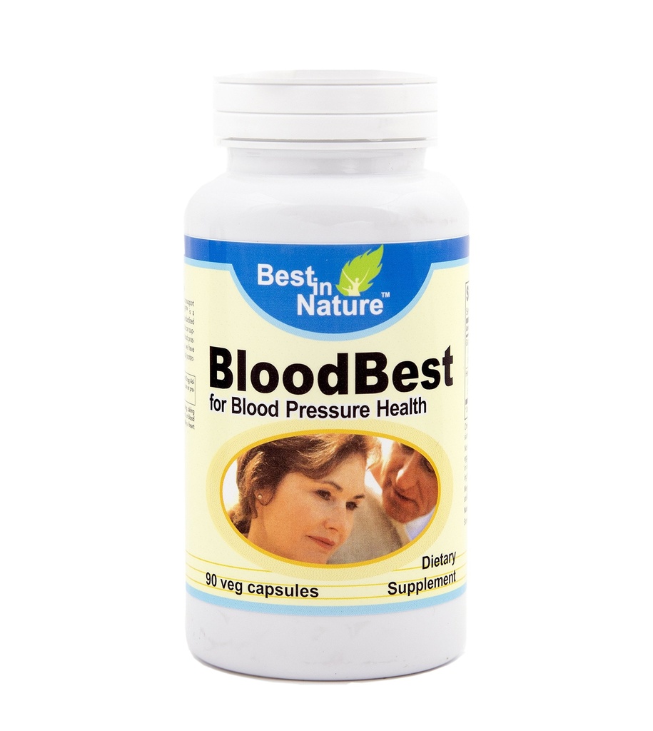 Blodbedste - Blodtrykssundhed med MegaNatural ® -BP ™, Cardiovaskulær Support *, 90 Veg Kapsler