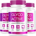 (3 Pack) Glyco Aktive, Glyco Aktive Kapsler, Glyco Aktive Avancerede Formel, Glyco Aktive Alle Naturlige Formel Piller, Glyco Aktive Capsulas Anmeldelser, 90 Kapsler til 3 Måneder