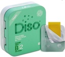DISO - Vitamin B12 - Fast- Opløsning Oral Strips, for Træthed og Træthed, Orange Mint Flavor, Vegan, Sukker fri, Maksimal Absorption, Gluten fri, Individuelt indpakket, 30 Opløselige Strips